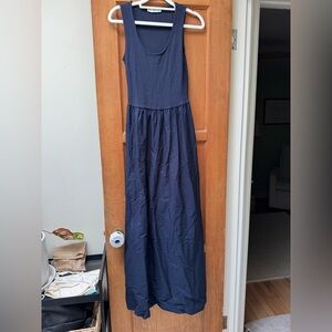 Mango flared dress is combo fabric